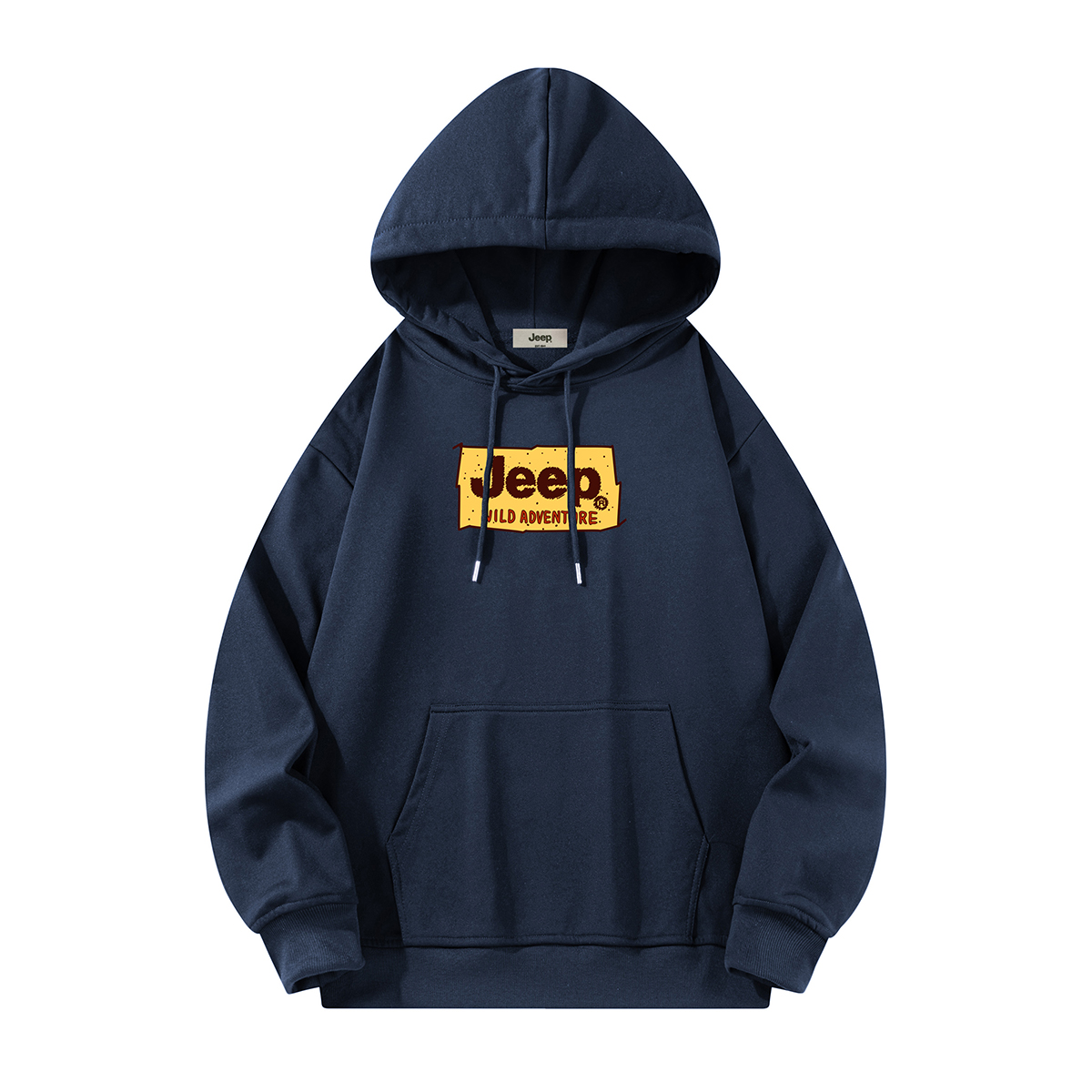 

Свитшот унисекс Jeep, Navy Blue Hooded Fleece-Lined