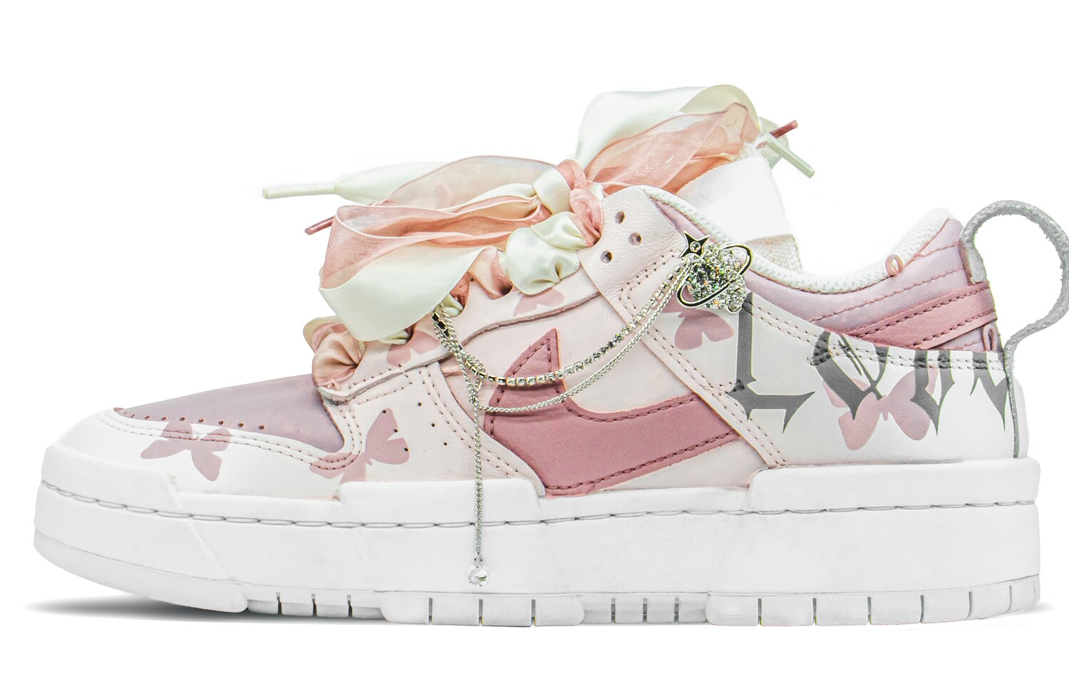 

Кроссовки Nike Dunk Disrupt Skateboard Shoes Women's Low-Top Pink