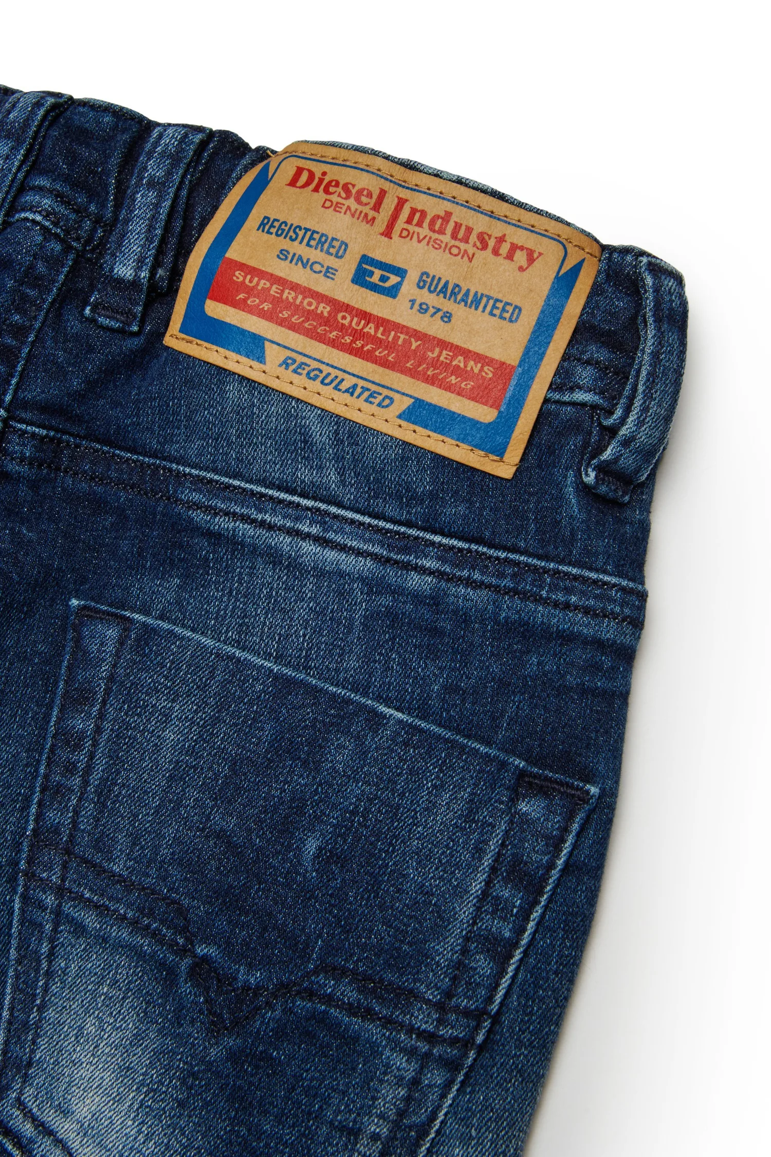 Детские джинсовые брюки KROOLEY-NE-J Diesel, Dark indigo blue — фото 4