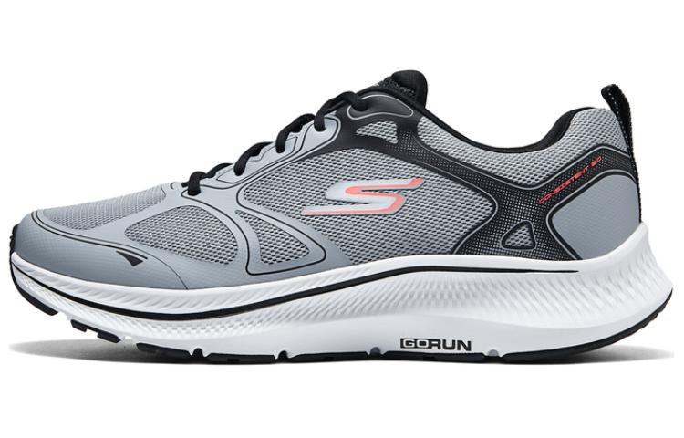 

Кроссовки для бега с низким верхом и амортизацией Rebound, серые, мужские Skechers, серый/коралловый