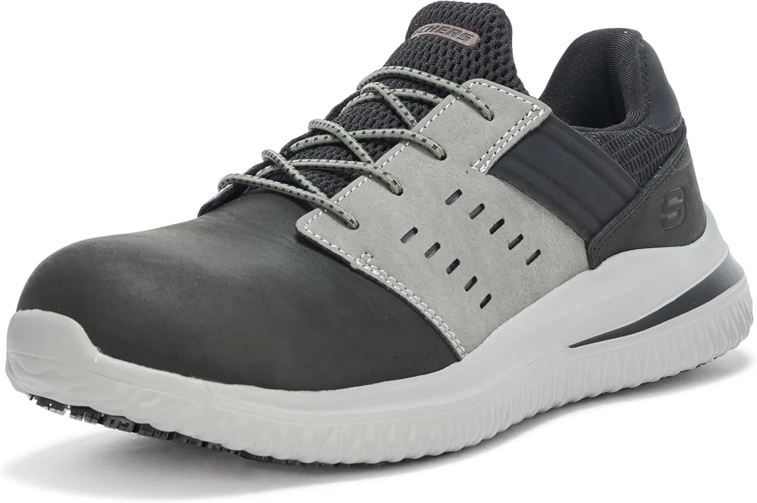 Мужские кроссовки Skechers Delson 3.0 Sr-Tyoll Comp Toe, Black
