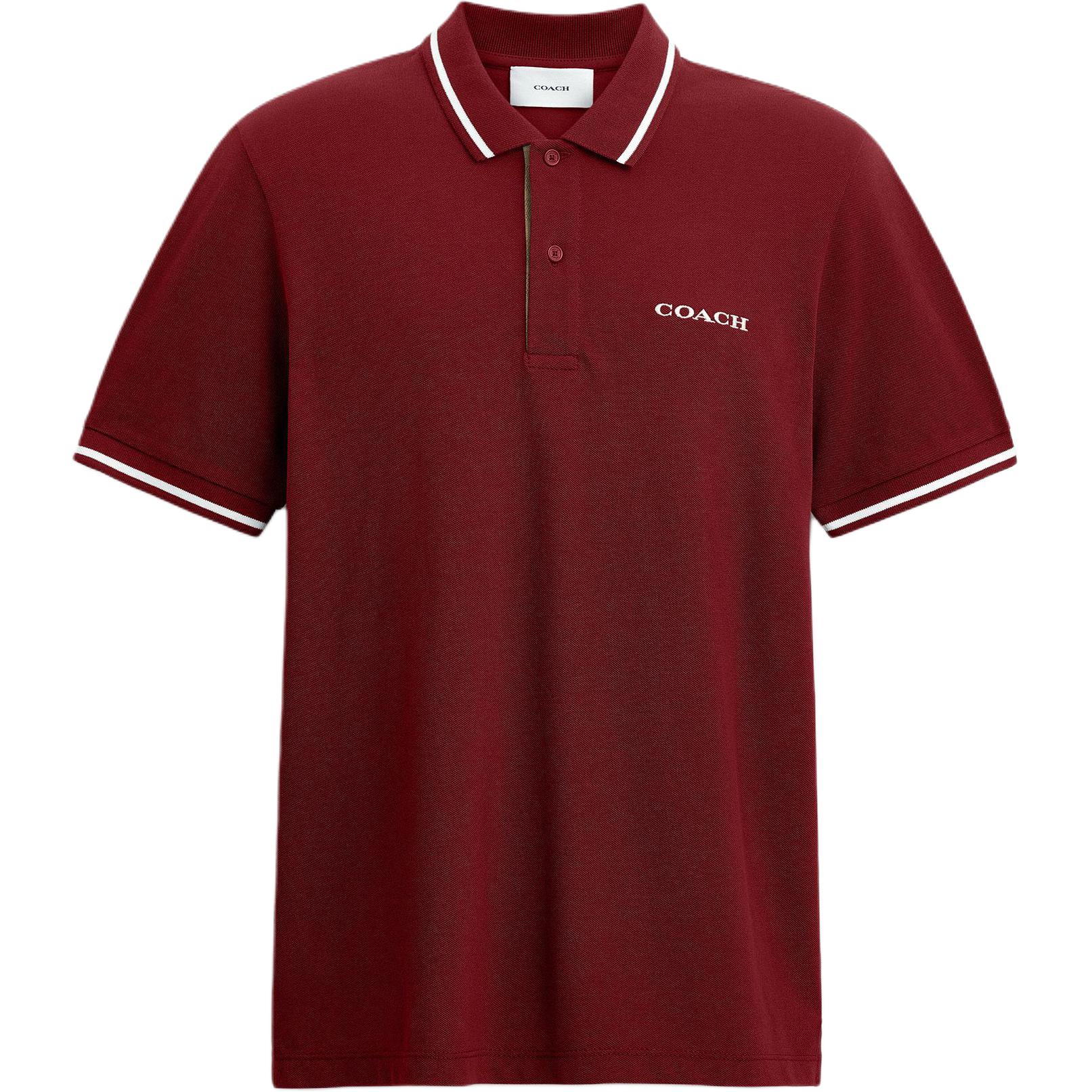 

Мужские поло-рубашки цвета винограда Сира, воротник средней высоты Coach, syrah grape, Красный, Мужские поло-рубашки цвета винограда Сира, воротник средней высоты Coach, syrah grape