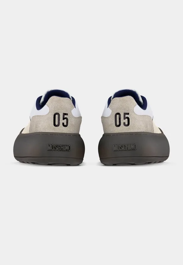 Кроссовки ollie Moschino, Bianco/Grigio — фото 4