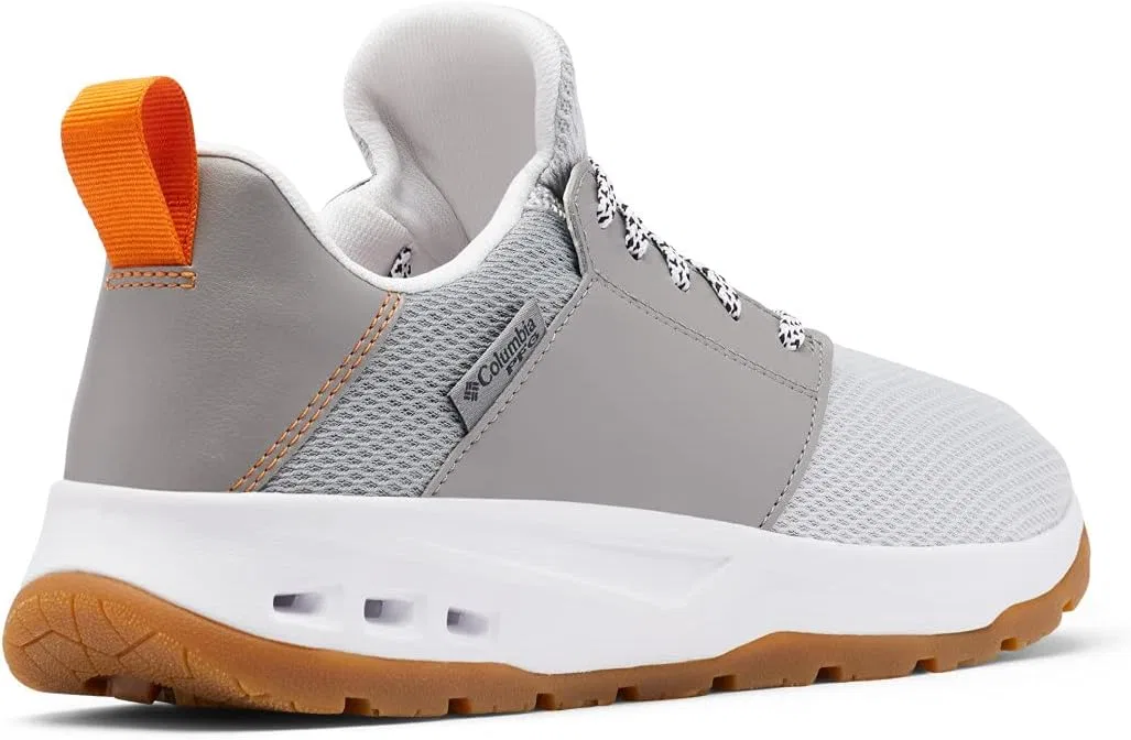 Мужские лодочные туфли Columbia Tamiami PFG, Slate Grey, Light Orange — фото 2