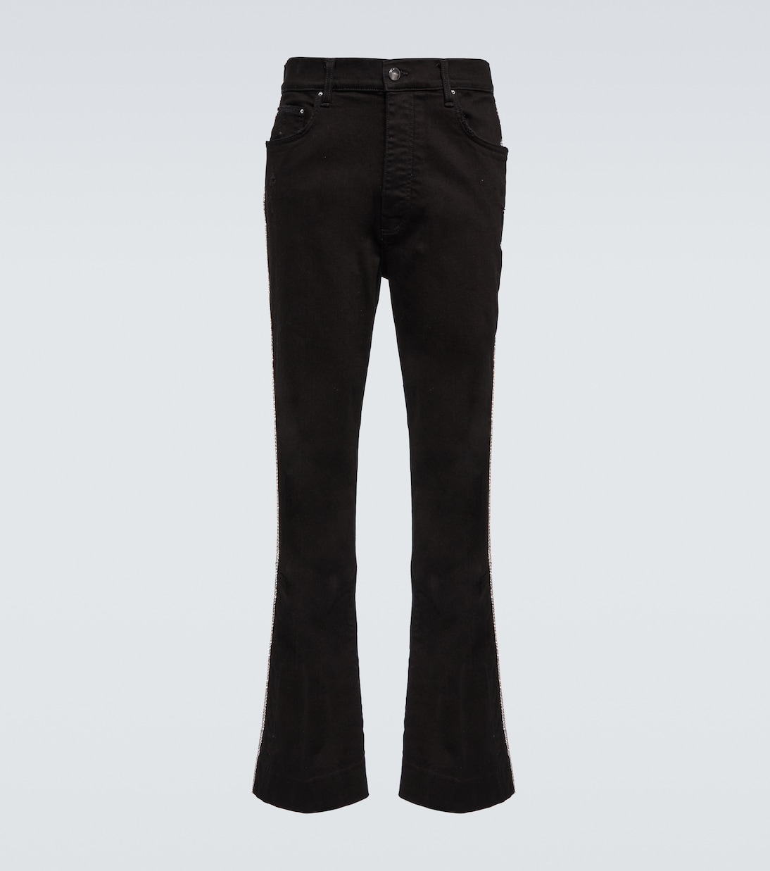 

Украшенные джинсы bootcut Amiri, Black Od