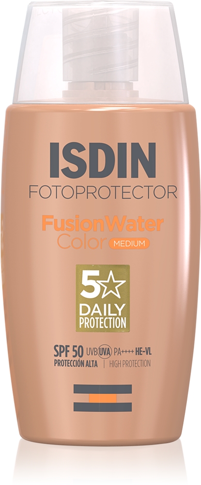 

Защитный флюид для лица Fotoprotector fusionwater с тонирующим эффектом SPF 50 Isdin, 50 мл