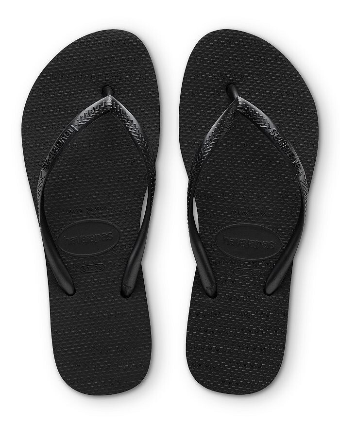 Женские узкие сандалии с ремешками на платформе havaianas