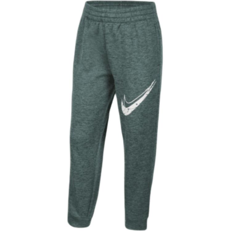 Nike Подростковые вязаные спортивные штаны Therma FIT Vintage Green — фото 3
