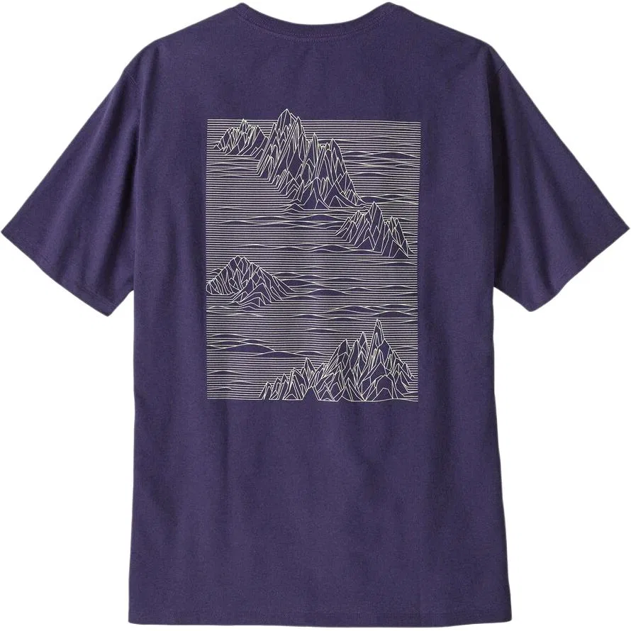 Футболка Patagonia Responsibili Tee сливово-пурпурная
