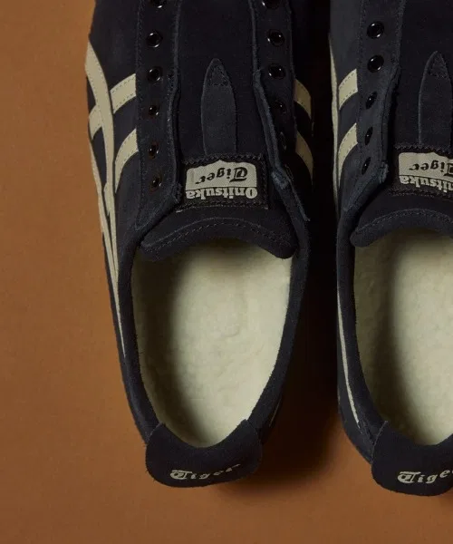 Мужские и женские кеды Onitsuka Tiger MEXICO 66 SLIP-ON из замши — фото 4