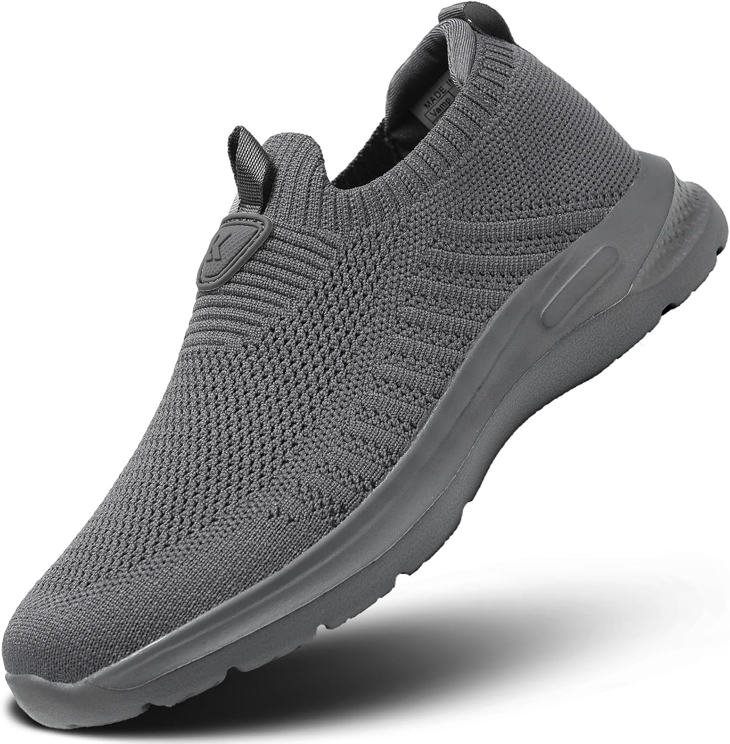 

Мужские кроссовки для бега, повседневные, с легкой посадкой, для прогулок, тенниса и спортзала, легкие, дышащие сетчатые, для тренировок, с мягкой подошвой Wrezatro, серый