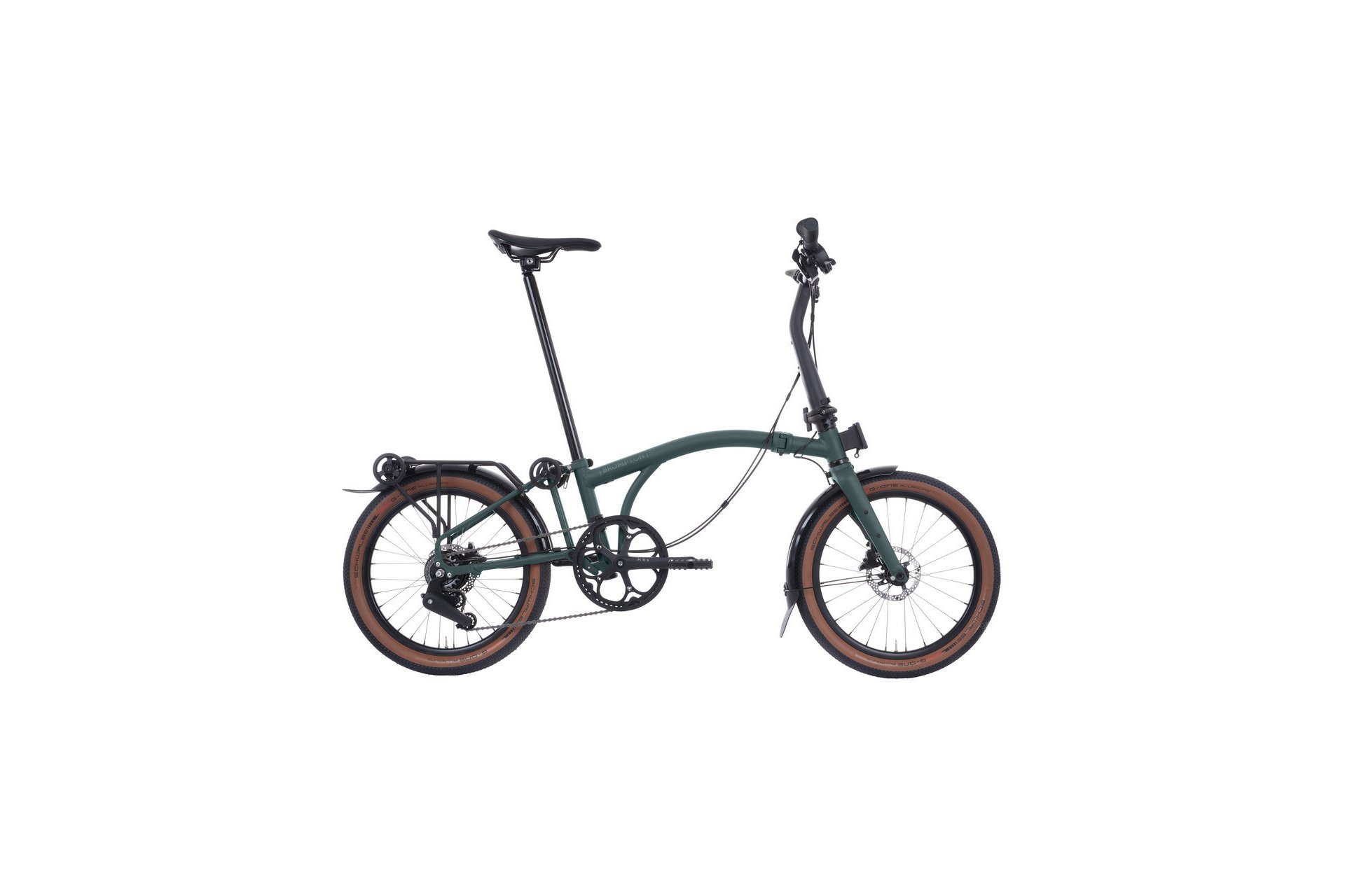 

Городской велосипед Brompton G line explore - 20 дюймов - faltrahmen, grün | forest green, matt / forest green, matt