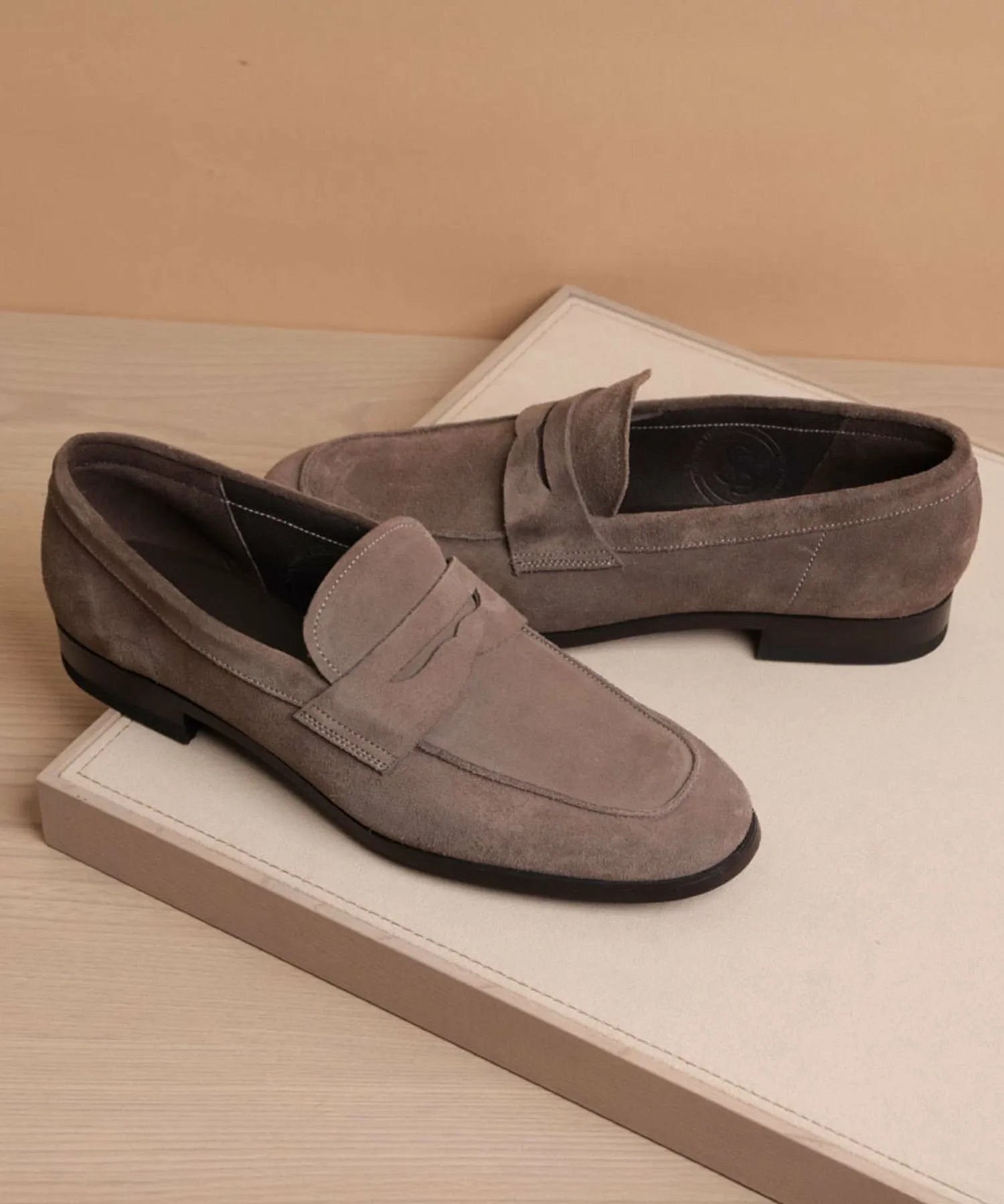 Лоферы Regal 23HL, бежевые, деловая обувь. Regal, beige