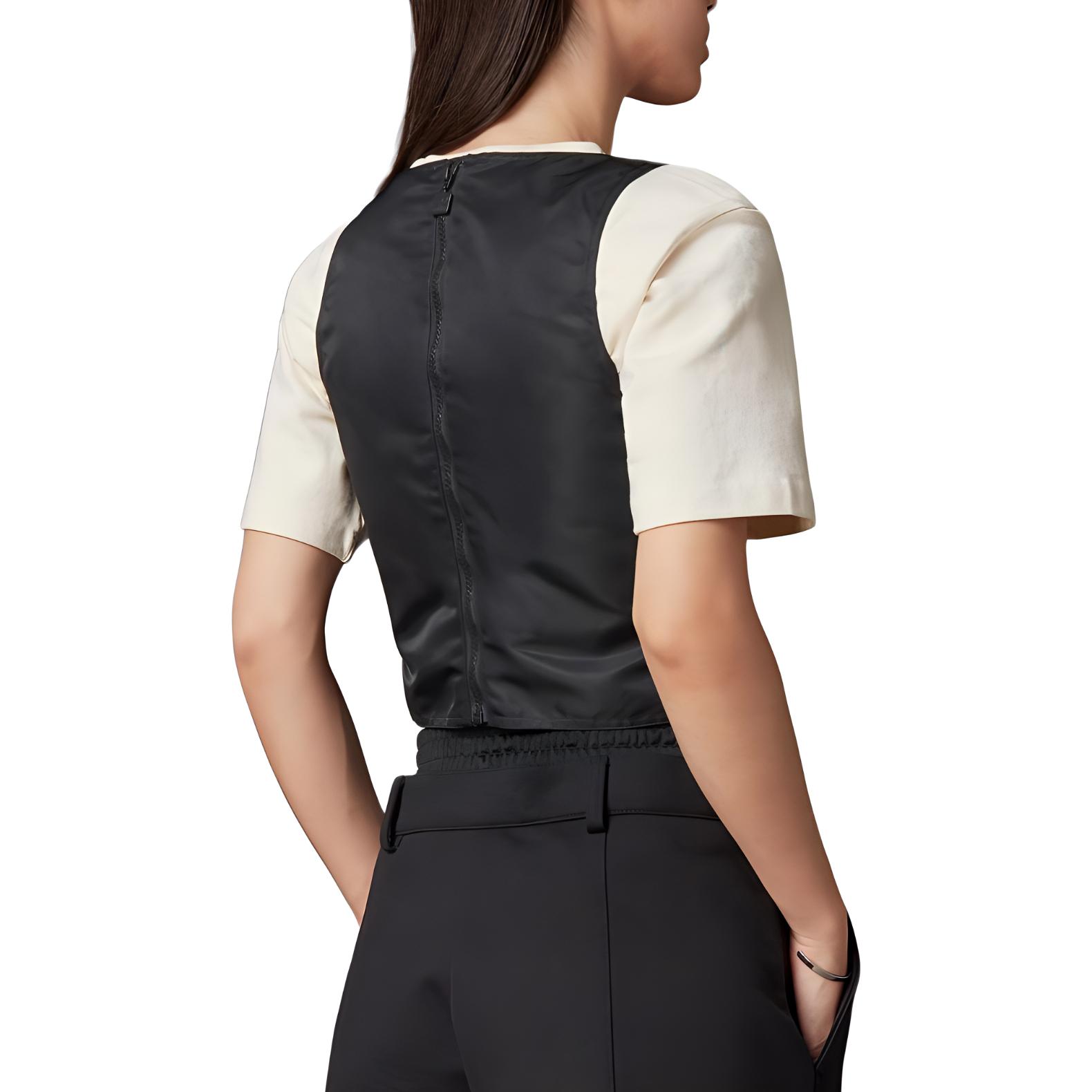 Синий Underbust корсет Спортивные жилеты Women's Adidas Originals, черный — фото 4