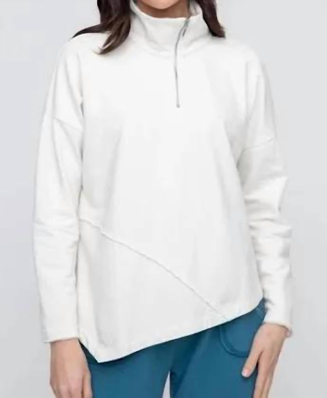 

Зимний белый свитер Liv с застежкой-молнией на четверть оборота Liv by Habitat