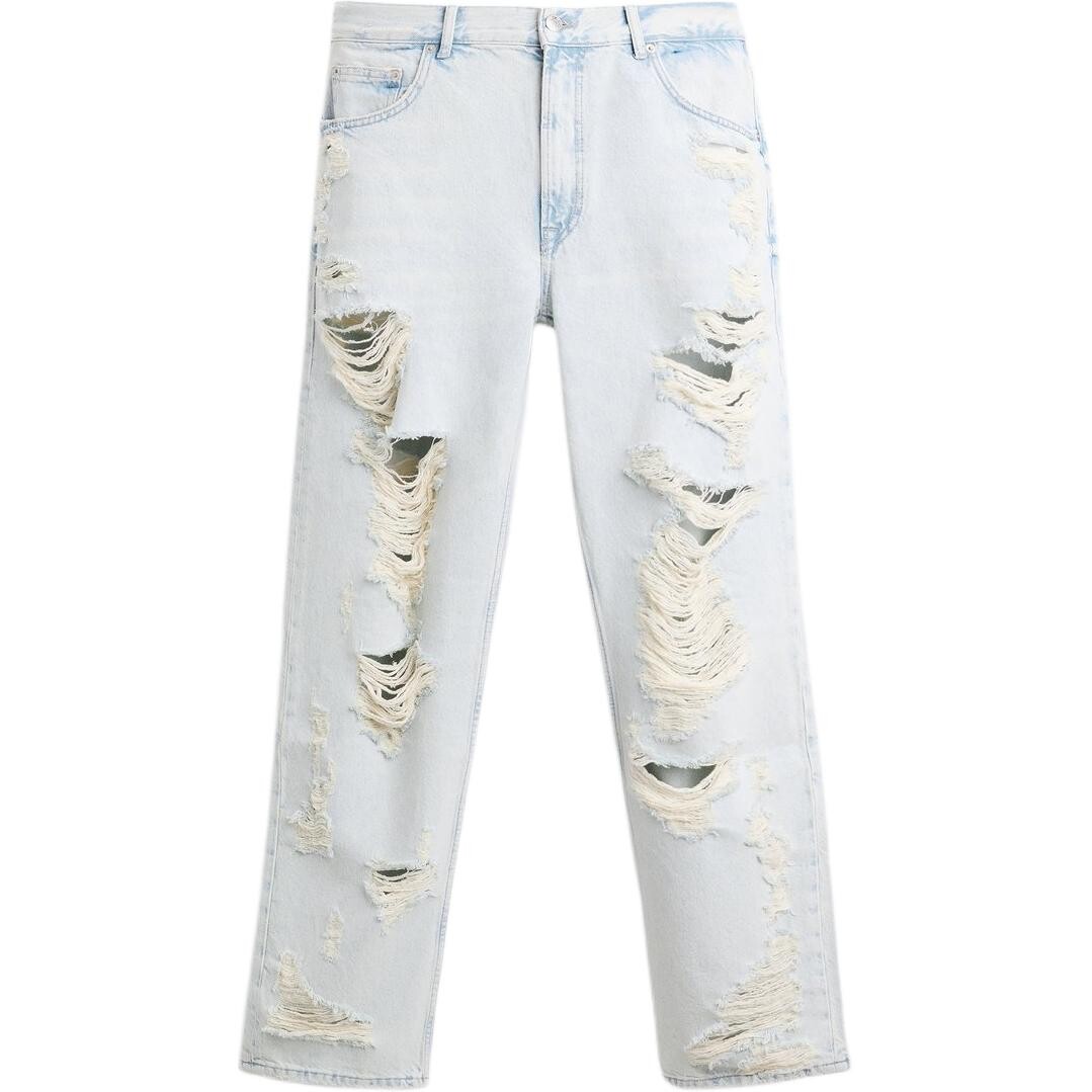 

Повседневные брюки мужские синие Zara, синий
