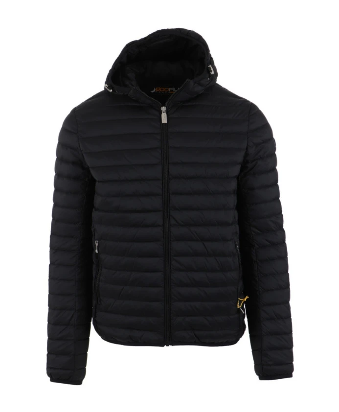 

Черная мужская удобная куртка с капюшоном Ciesse Piumini, черный