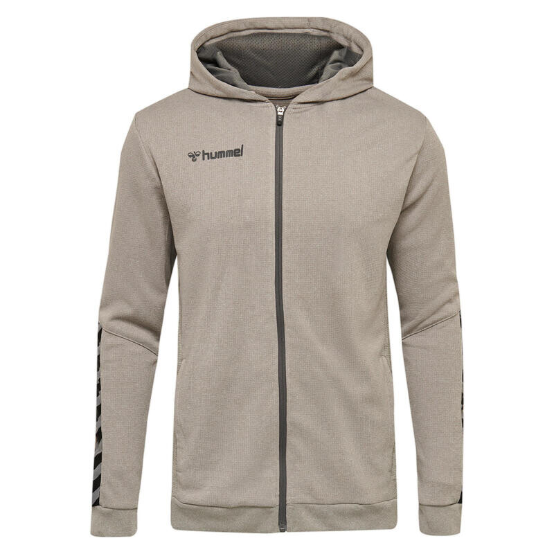 

Hmlauthentic толстовка на молнии для детей, унисекс, мультиспорт HUMMEL, цвет grau