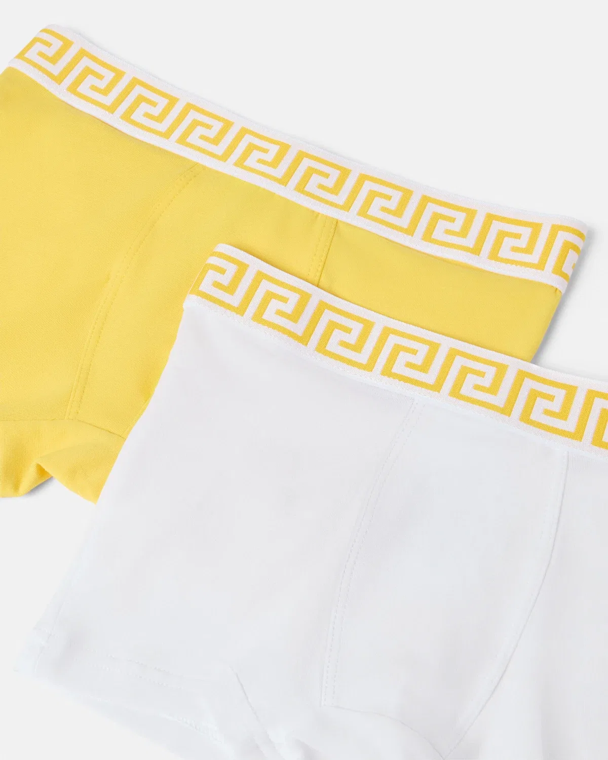 Детские трусы из хлопкового джерси, 2 штуки в упаковке Versace, белый — фото 3