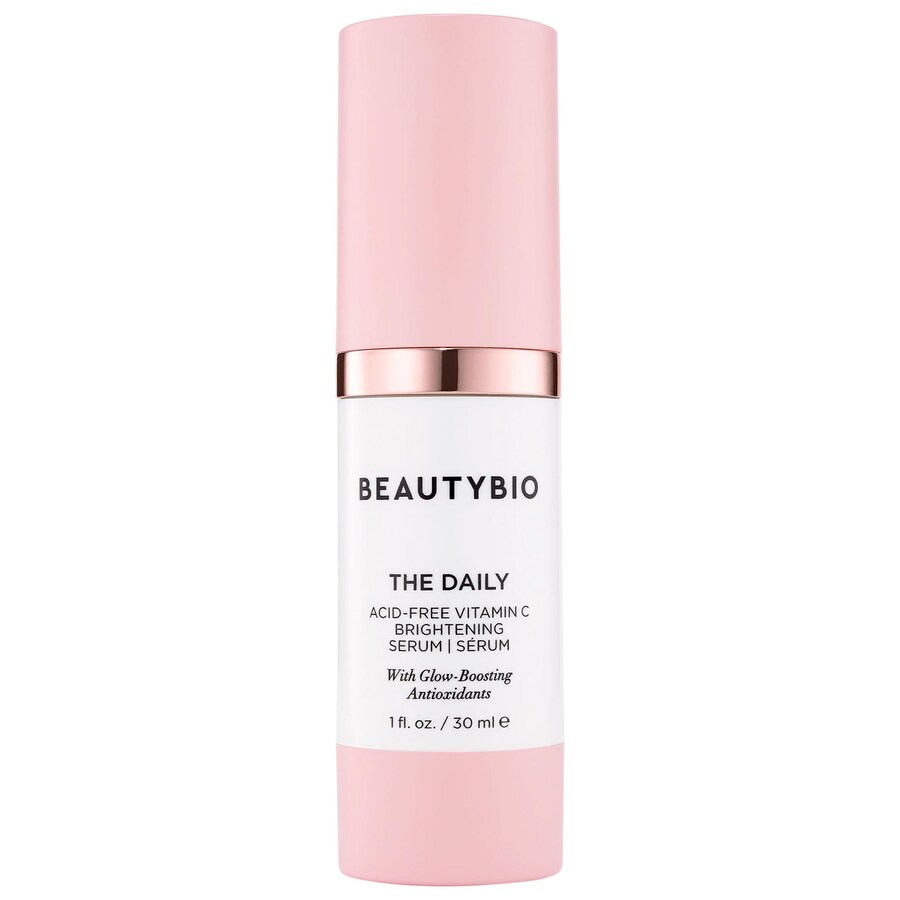 

Ежедневная осветляющая сыворотка с витамином С без кислоты BeautyBio, 1 oz/30 mL