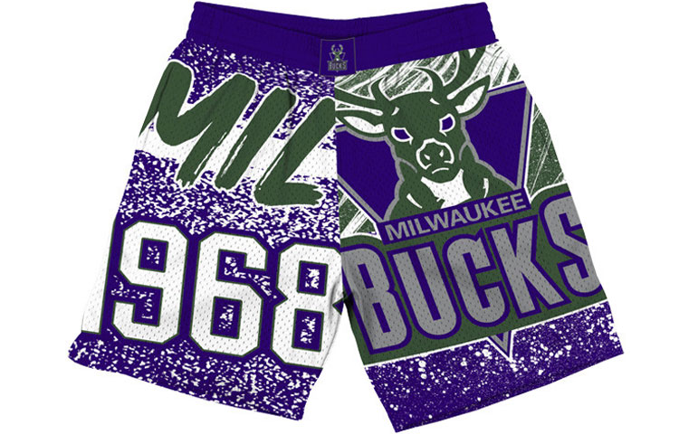 

Mitchell Ness Баскетбольные шорты Mitchell & Ness мужские фиолетовые