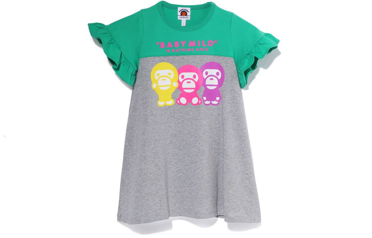 

Детское платье A Bathing Ape, розовый