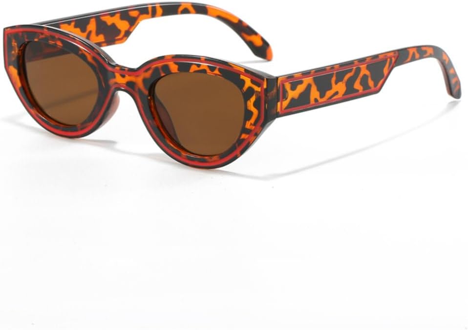 

Солнцезащитные очки Polygon для женщин, винтажный градиент, конфетные оттенки, «кошачий глаз», модные очки для путешествий, защита от ультрафиолета UV400, SUN112 Generic, Leopard