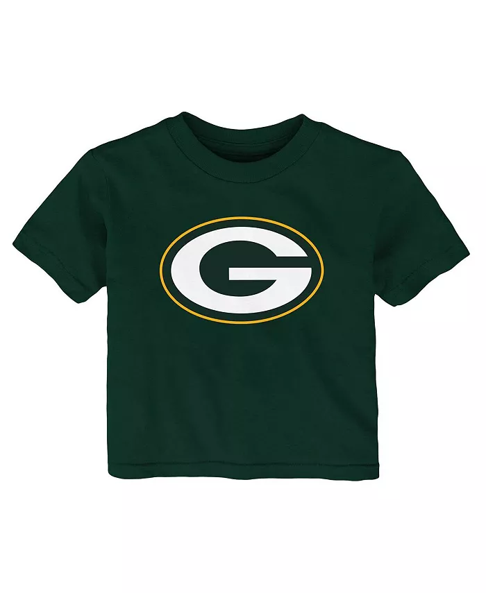 

Футболка Green Bay Packers Primary с логотипом для мальчиков и девочек Outerstuff