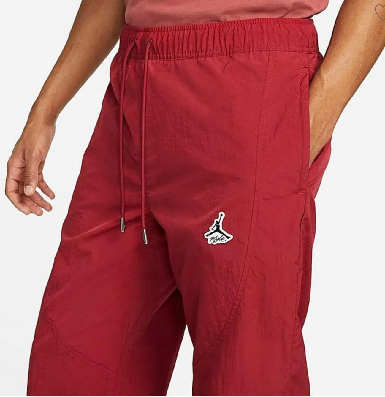 Мужские спортивные брюки Jordan Statement Essentials Warmup Pants, цвет гранат — фото 2