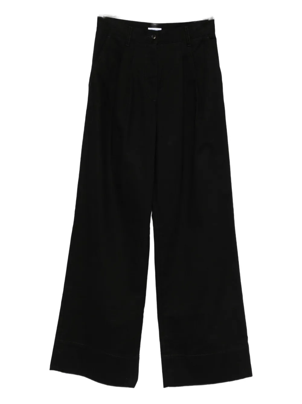 

Брюки с защипами Malo, черный