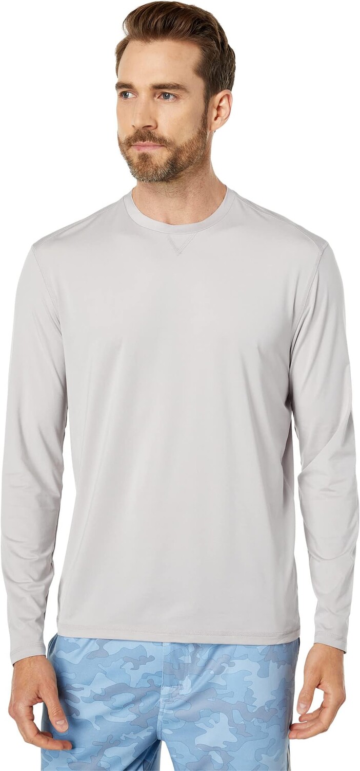 

Футболка johnnie-O Runner Long Sleeve Performance T-Shirt, цвет Quarry