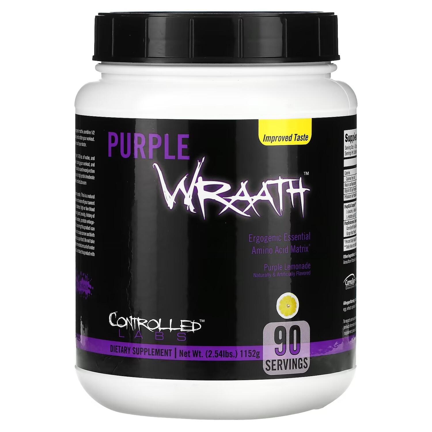 

Добавка Controlled Labs Purple Wraath фиолетовый лимонад, 1152 г