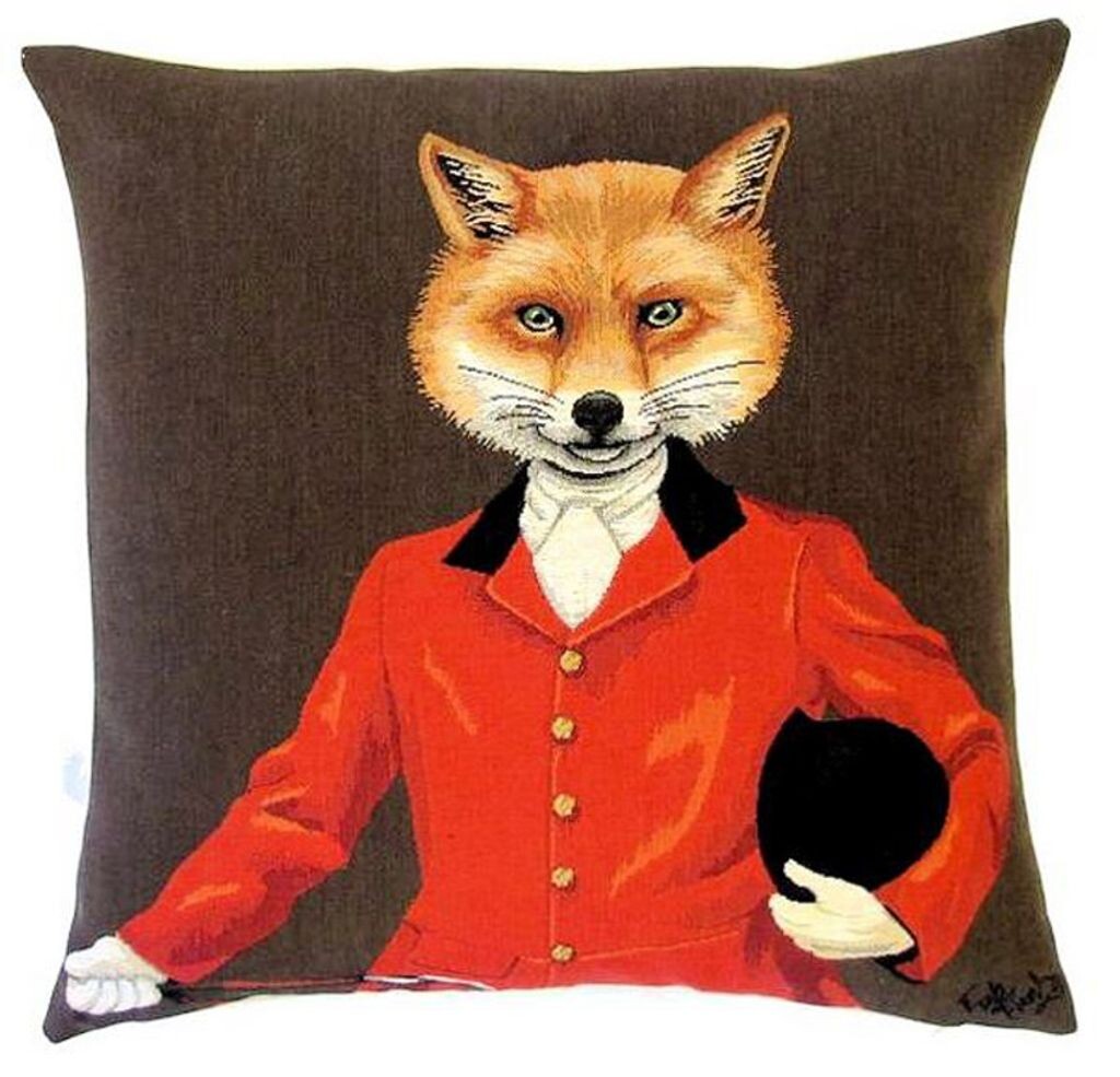 

Гобеленовая подушка Sir Fox Rider Gwenys Haus