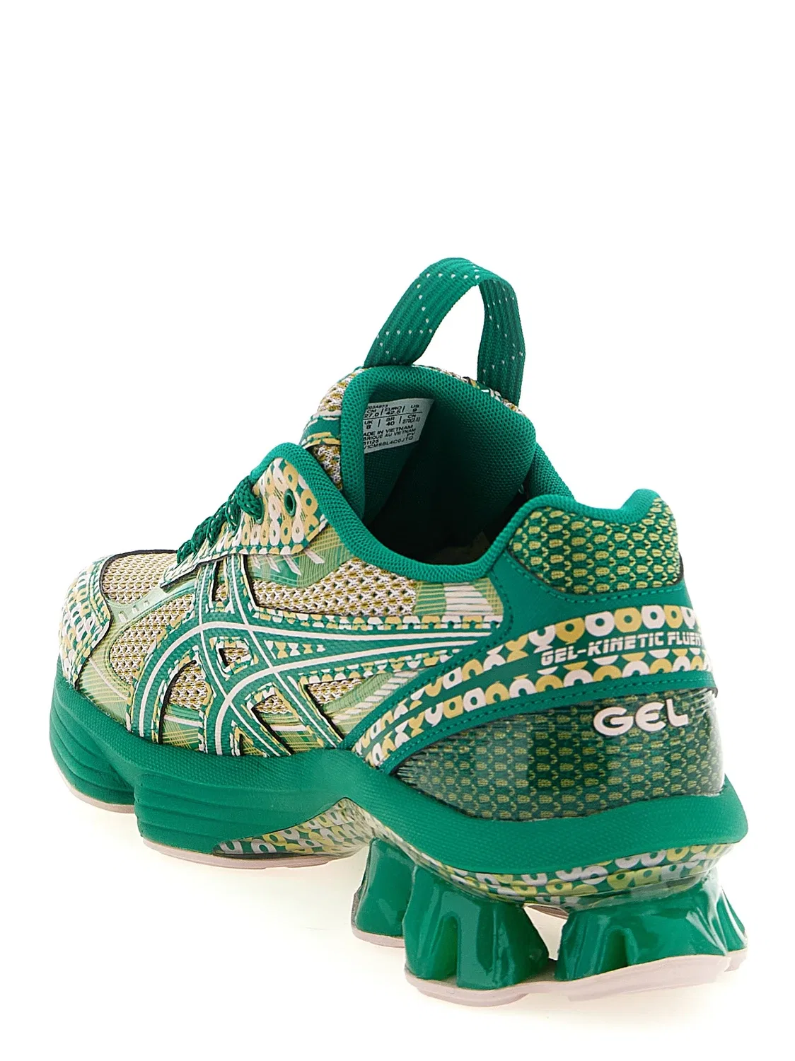 Кроссовки ASICS «US7-S Gel-Kinetic Fluent», зеленый — фото 3