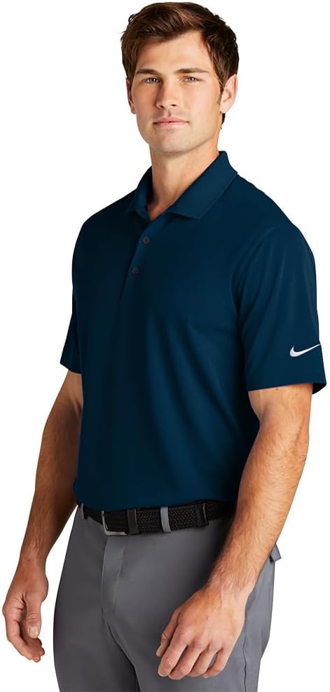 Поло Nike Dri-FIT Micro Pique 2.0 - NKDC1963, Navy — фото 2