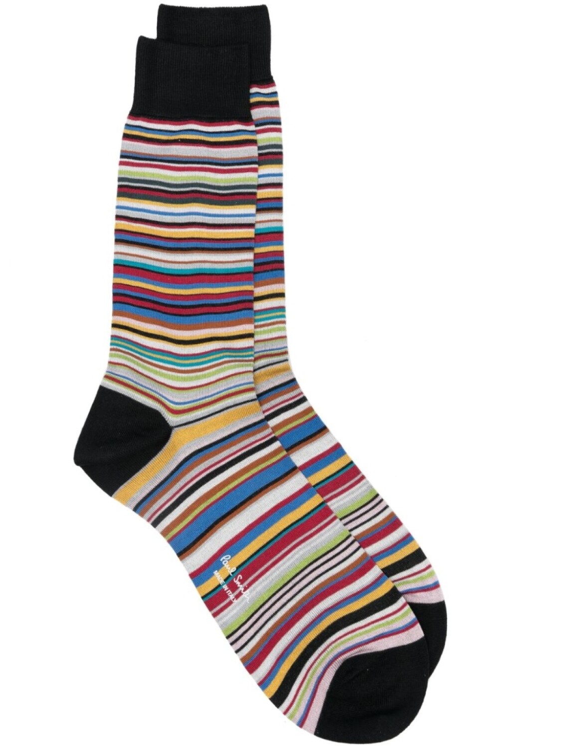 

Paul Smith полосатые носки, черный