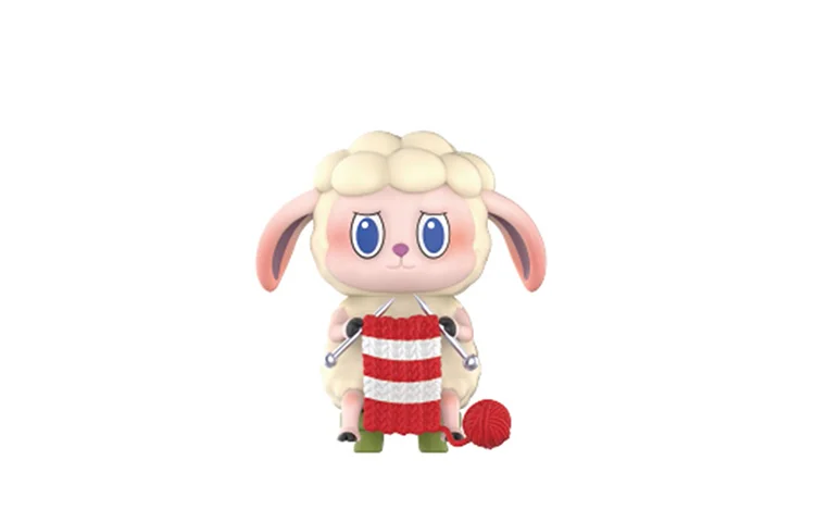 

Фигурка Pop Mart Labubu The Monsters Animal Collection Blind Box, Sheep, 8 см