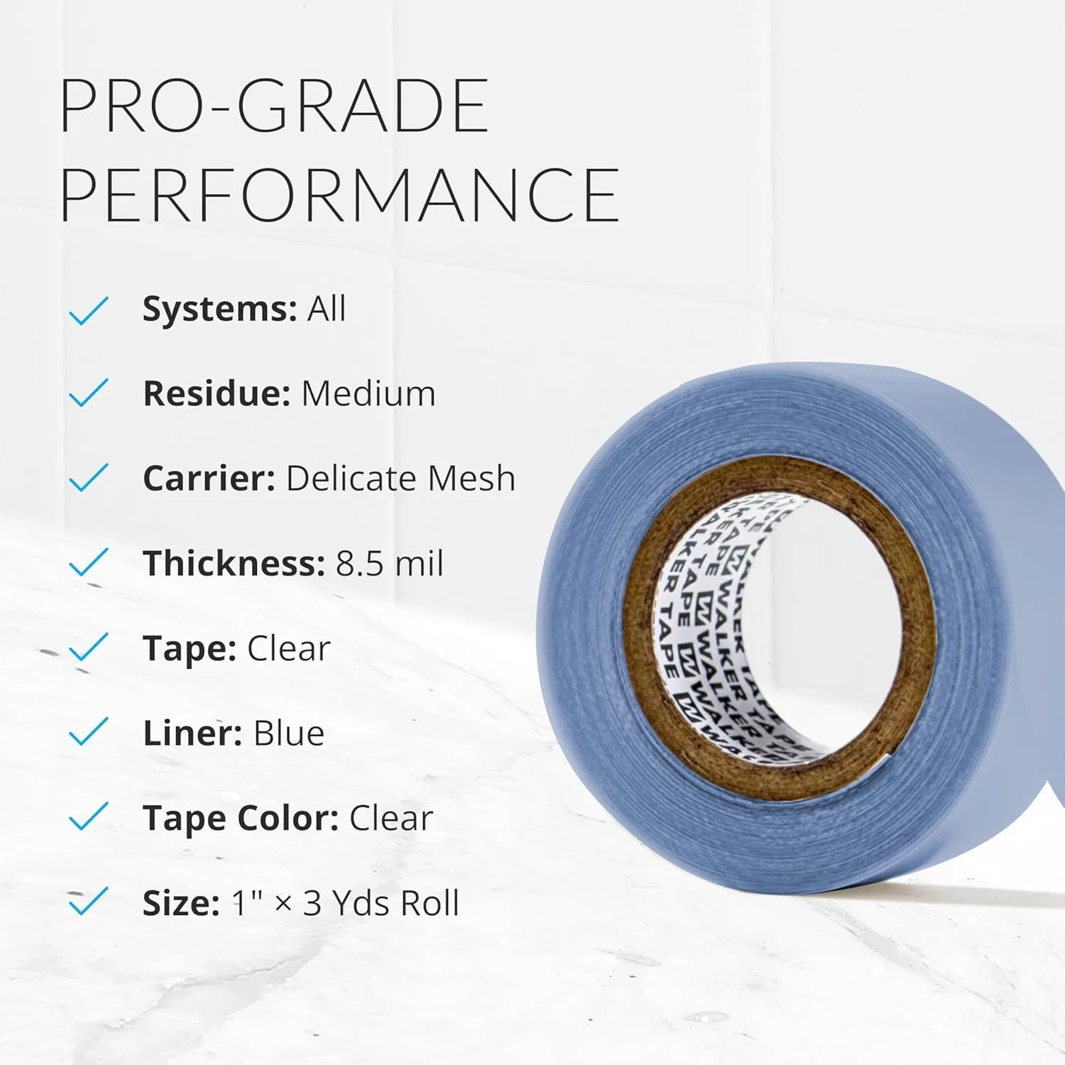 Клейкая лента Walker Lace Front Support Tape Roll Walker Tape — фото 3