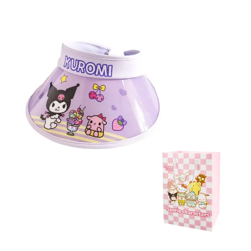 

Sanrio Куломи Детская панама из полиамида с защитой от солнца, Kulomi sun protection hat