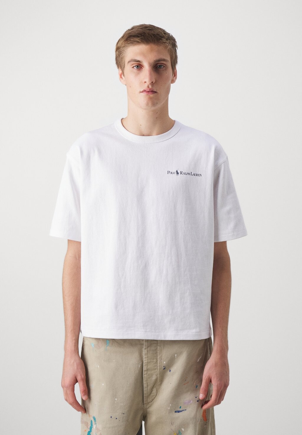 

Футболка базовая SHORT SLEEVE Polo Ralph Lauren, цвет white