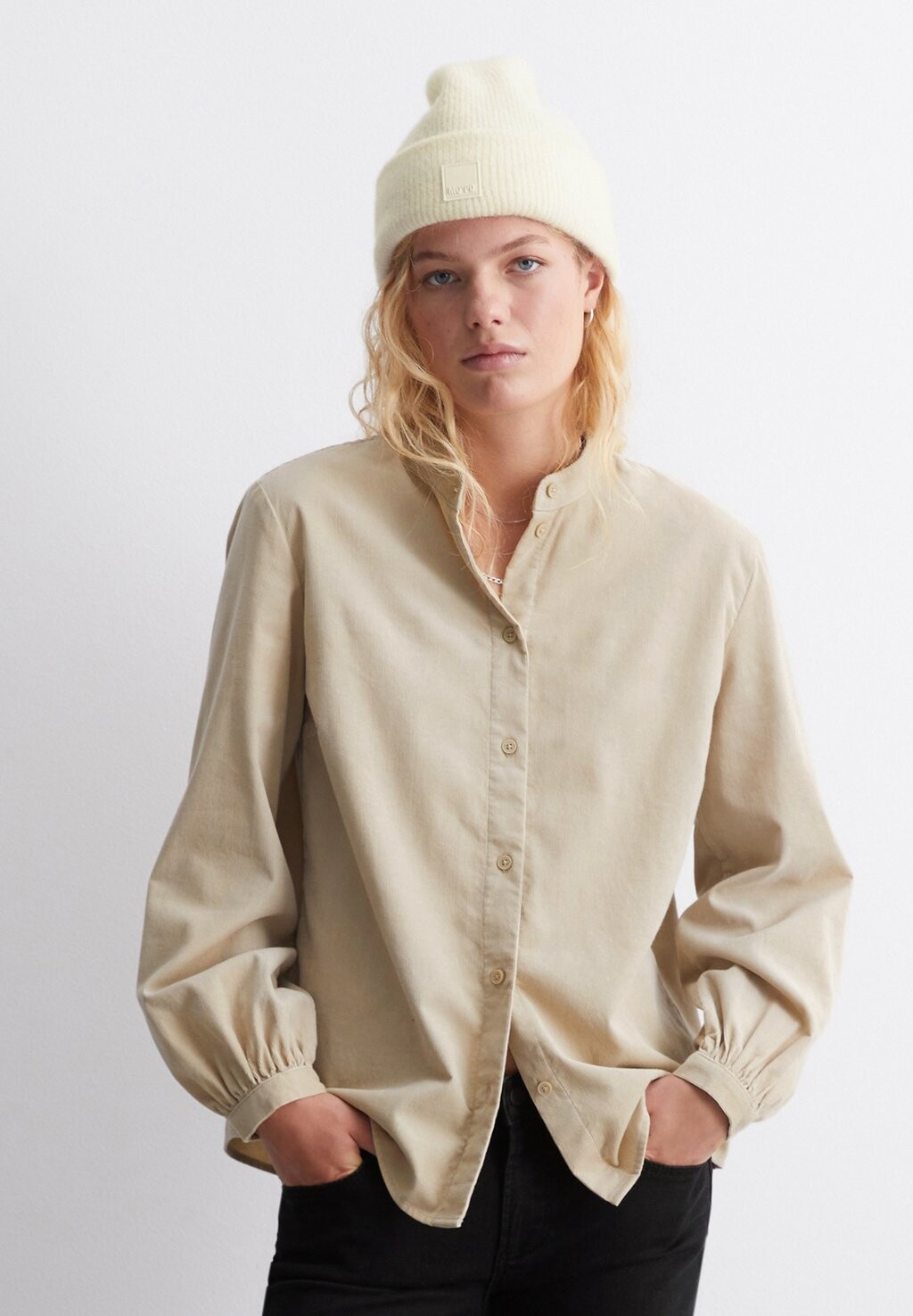 

Блузка на пуговицах REGULAR Marc O'Polo DENIM, бежевый