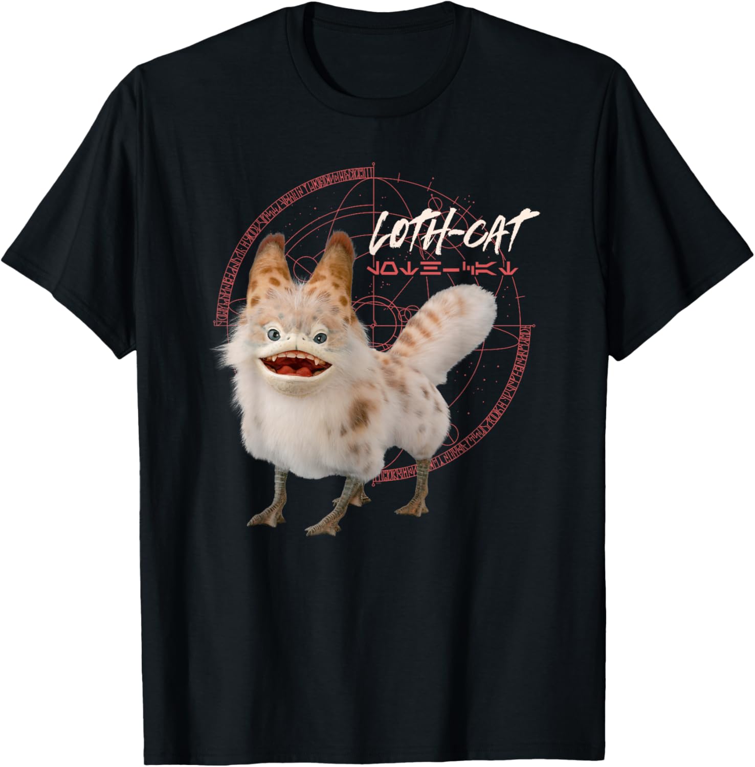 

Футболка Star Wars Ros-Cat of Athoca Sabine Aurabesh Disney+, черная