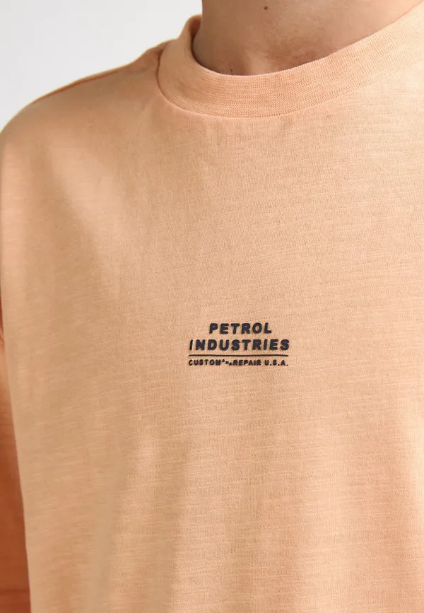 Базовая футболка huizache Petrol Industries, Tropical Orange — фото 4