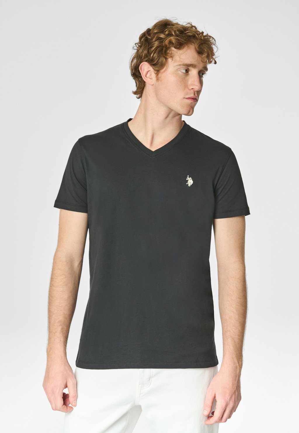 

Базовая футболка U.S. Polo Assn., черный