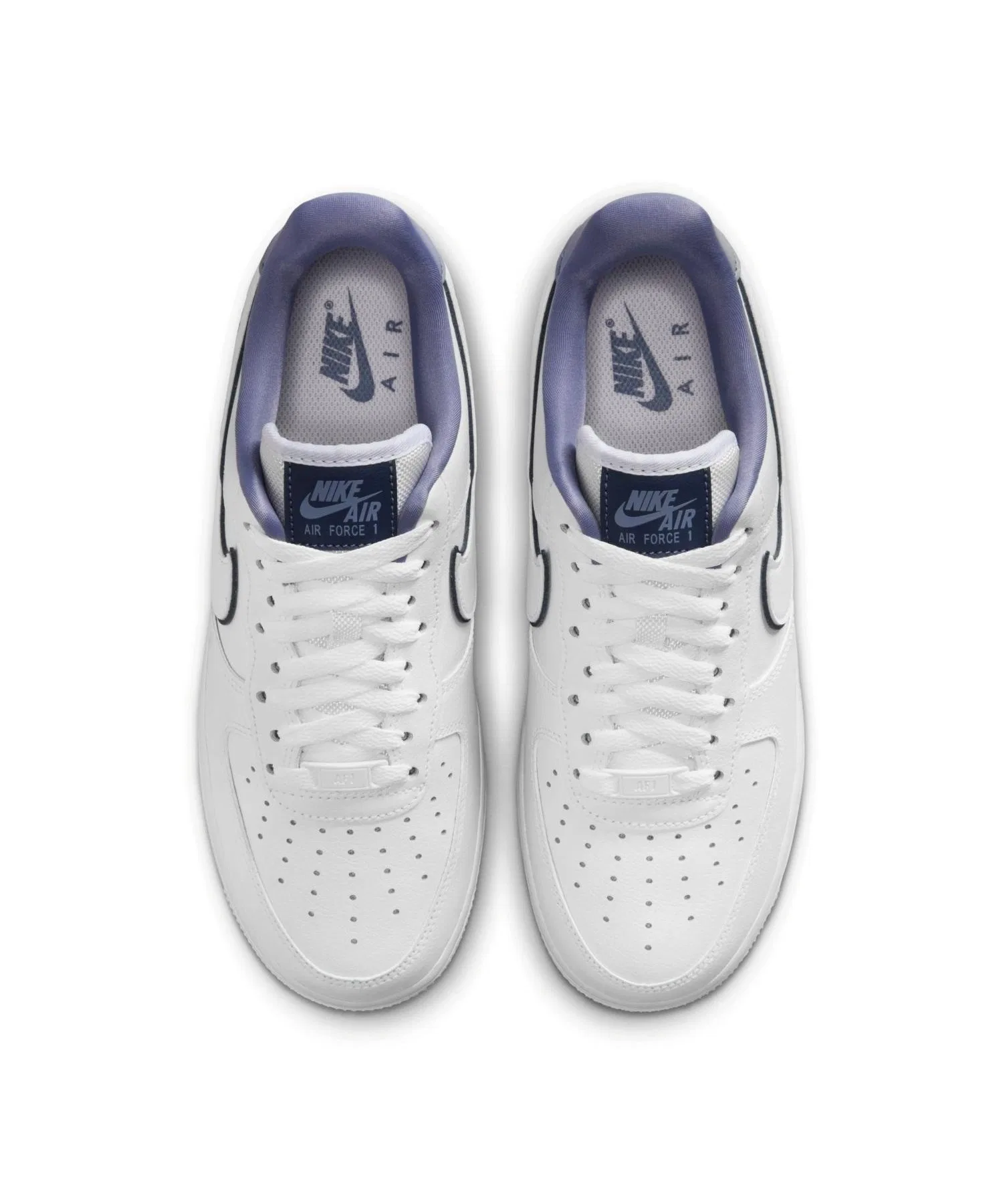 Унисекс кроссовки Nike Air Force 1 '07 белые — фото 4