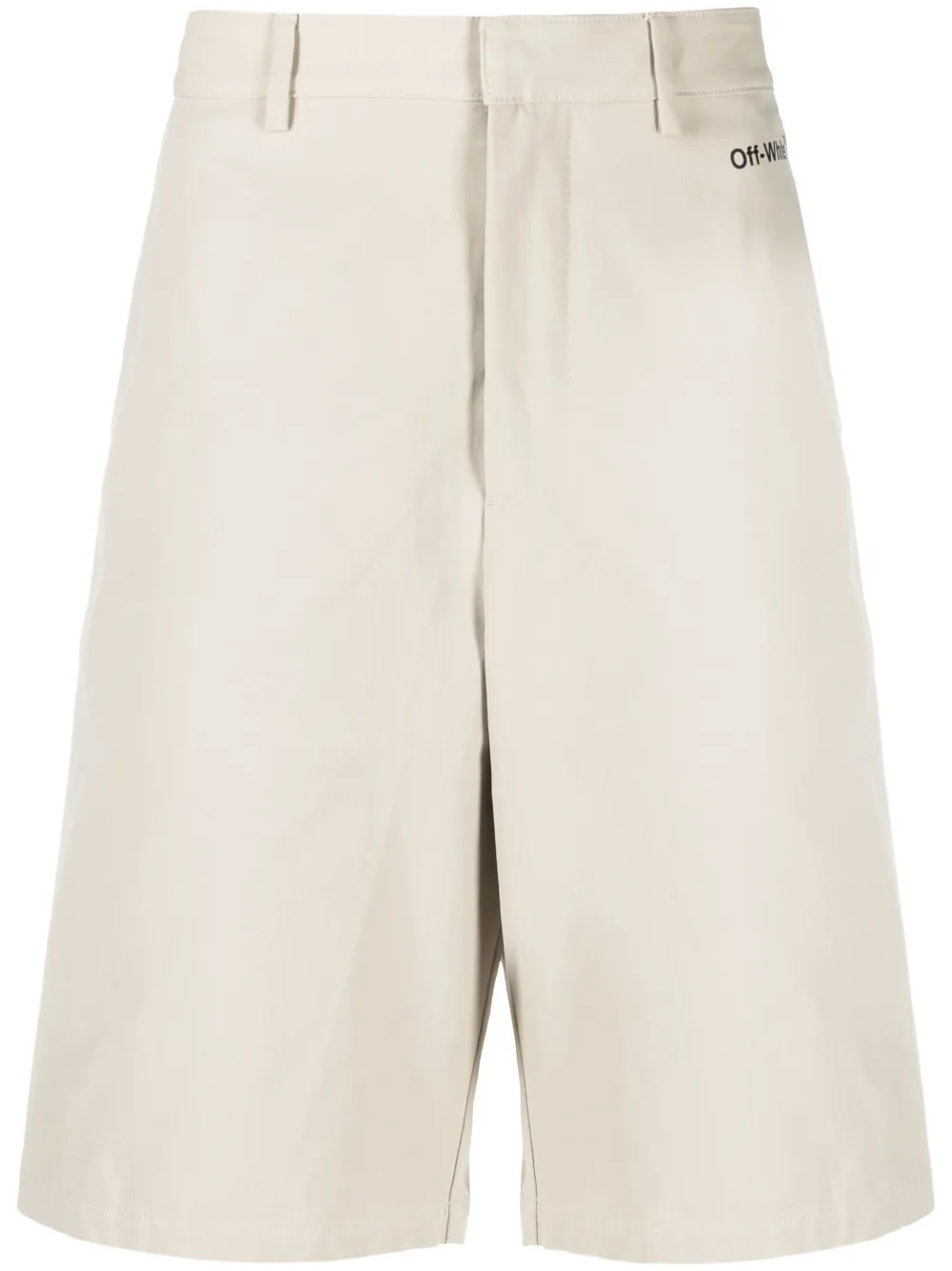 

Шорты-бермуды с логотипом Arrows OFF-WHITE, нейтральный
