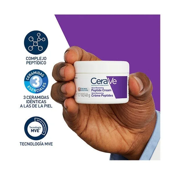 Крем для лица CeraVe — Crema Con Péptidos Skin Renewing 48GR — фото 2