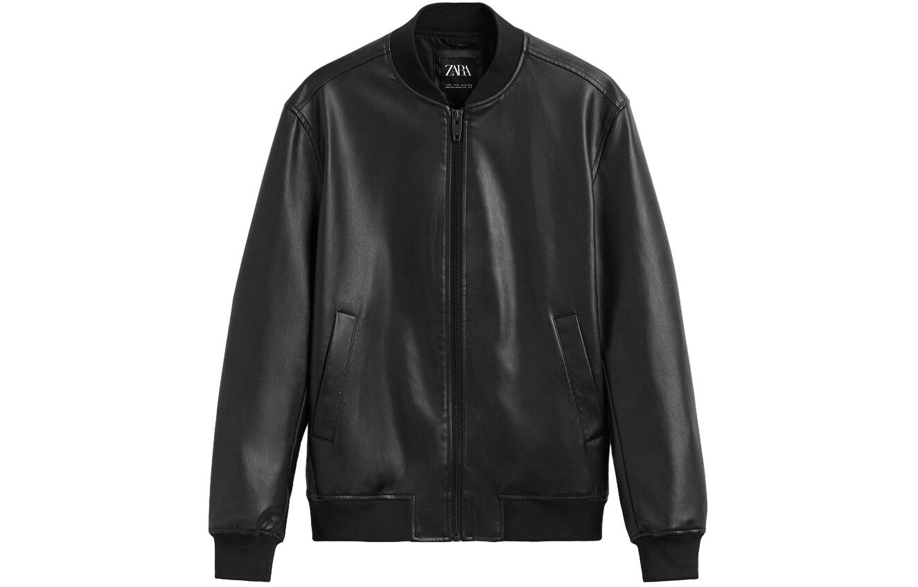 

Куртка мужская черная Zara, черный