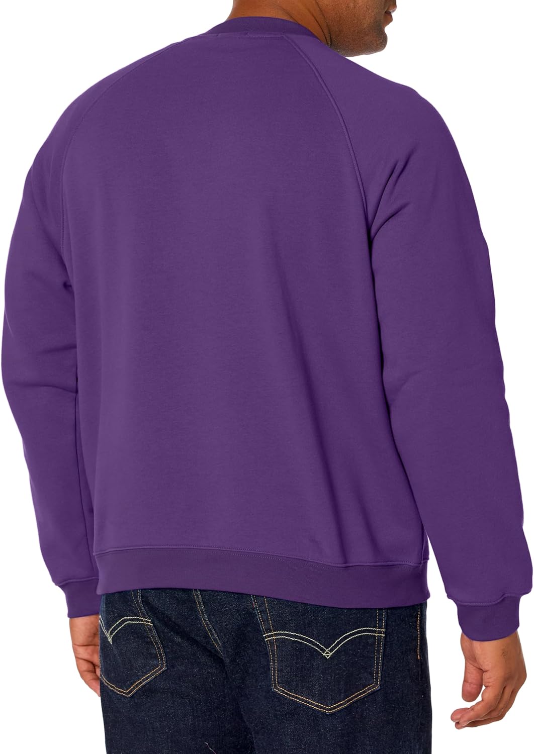 Толстовка с круглым вырезом Lacoste Men's Club Graphic, Acai — фото 2