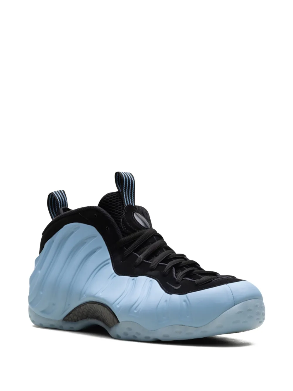 Кроссовки Air Foamposite One Psychic Blue/Black Nike, синий — фото 2